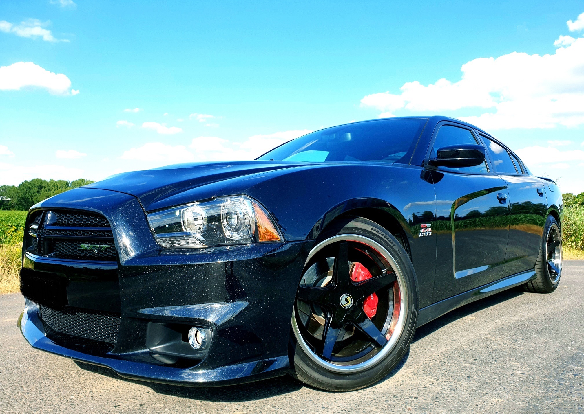 Dodge Charger mit Schmidt XS5 
in 9 und 10,5x20